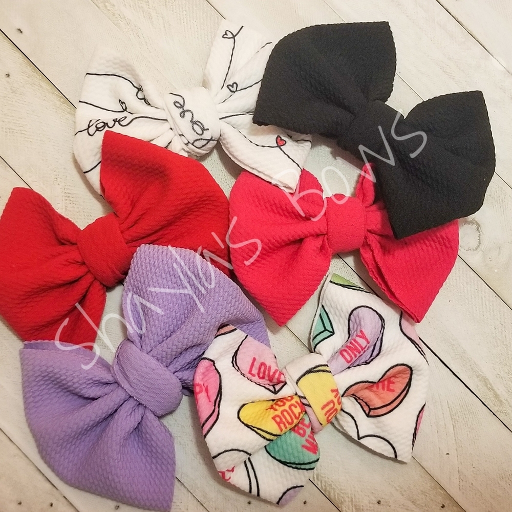 Valentine's Hairbows